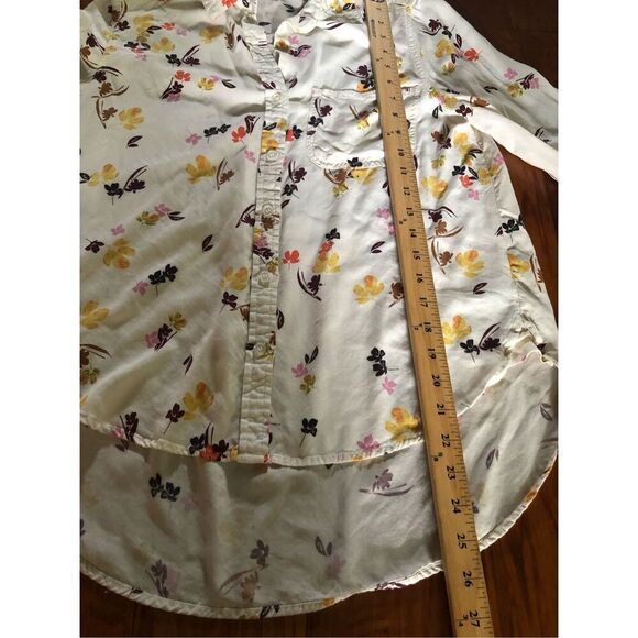 Velvet Heart Colorful Floral summer Button Down Shirt SZ S - Picture 7 of 11